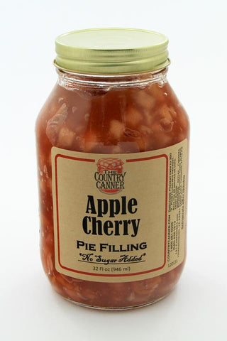 No Sugar Added Apple Cherry Pie Filling
