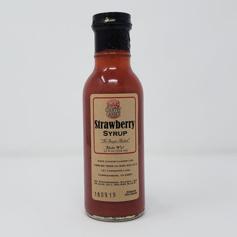 No Sugar Added Strawberry Syrup