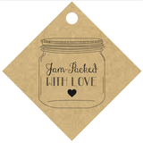 "Jam-Packed With Love" Jar Tag (#1)