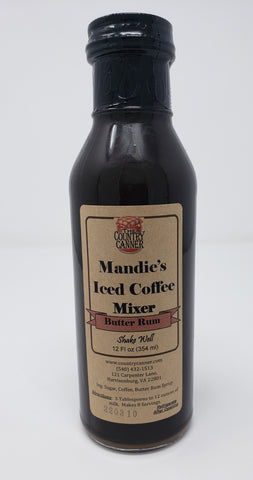 Mandie's Iced Coffee Mixer (Butter Rum)