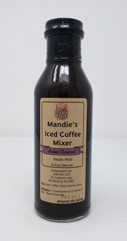 Mandie's Iced Coffee Mixer Salted Caramel