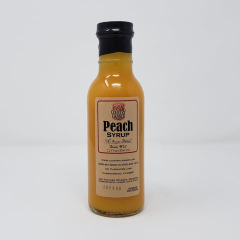 No Sugar Added Peach Syrup