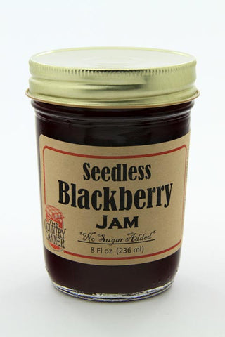 No Sugar Added Seedless Blackberry Jam