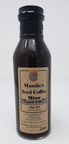 Mandie's Iced Coffee Mixer (English Toffee)